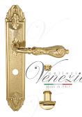 Дверная ручка Venezia на планке PL90 мод. Monte Cristo (полир. латунь) сантехническая