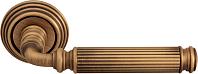 Дверная ручка Melodia мод. Rania (Ranga, Ranja) 290P на розетке 50P (матовая бронза)