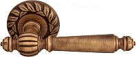 Дверная ручка Melodia мод. Mirella 235 на розетке 60мм (матовая бронза)