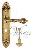 Дверная ручка Venezia на планке PL90 мод. Monte Cristo (франц. золото) сантехническая
