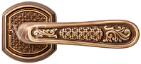 Дверная ручка Val de Fiori мод. Ризарди (бронза шоколадная)